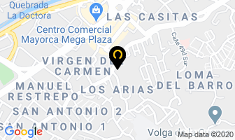 Mapa de Union Temporal Setsa en Medellín