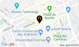 Mapa de Unionmovil Comunicaciones en Pasto