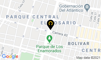 Mapa de Uniplús De Colombia Ltda. en Barranquilla