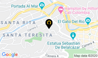 Mapa de Unipozos Ltda. en Cali