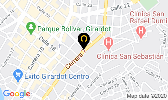 Mapa de Uniprofesalud en Girardot