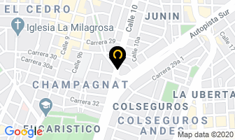 Mapa de Unispan Colombia S.a. en Cali