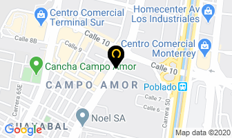 Mapa de Unitec Computers Colombia Ltda en Medellín