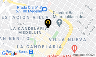 Mapa de Uniteléfonos en Medellín