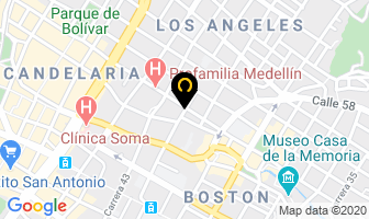 Mapa de Unitrade S.a. en Medellín