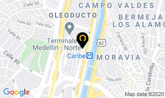 Mapa de Unitransco S.a. en Medellín
