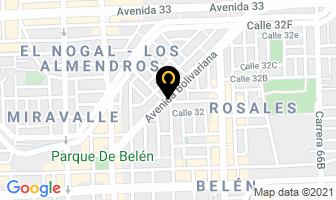 Mapa de Univer Opticas en Medellín