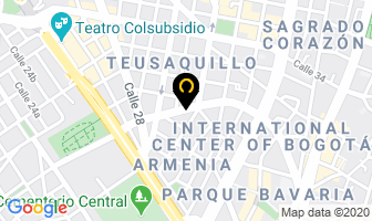 Mapa de Univercity en Bogotá D.C