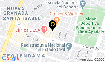 Mapa de Universal Connection People en Cali