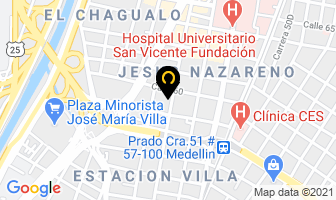 Mapa de Universal De Bronces Y Forjas en Medellín