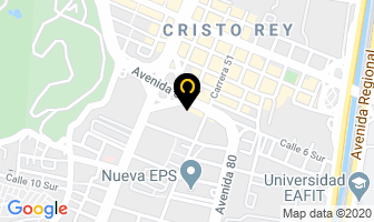 Mapa de Universal De Cartuchos en Medellín