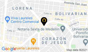 Mapa de Universal De Cartuchos Ltda. en Medellín