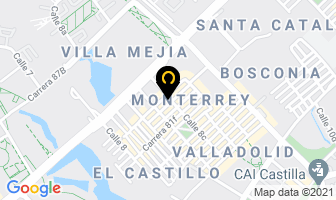 Mapa de Universal De Retenes Y Rodillos en Bogotá D.C