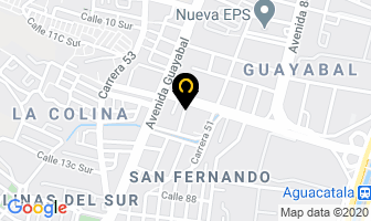 Mapa de Universal De Servicios Publicos S.a. en Medellín