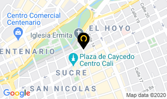 Mapa de Universal Fotográfica en Cali