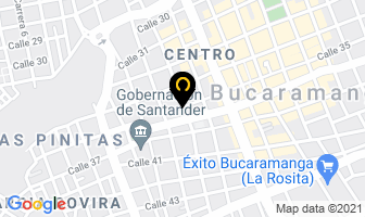 Mapa de Universal Tech en Bucaramanga