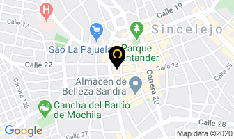 Mapa de Universidad De Pamplona en Sincelejo