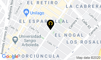 Mapa de Universidad Ean en Bogotá D.C