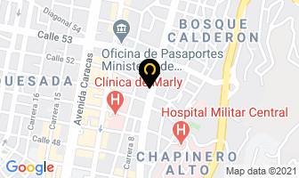 Mapa de Universidad Santo Tomás en Bogotá D.C