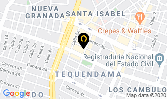 Mapa de Univis en Cali