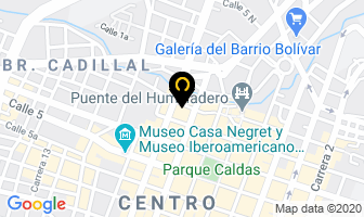 Mapa de Univolca en Popayán