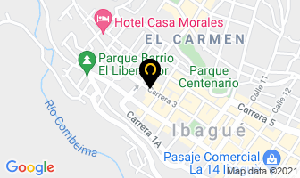 Mapa de Uno Copias en Ibagué