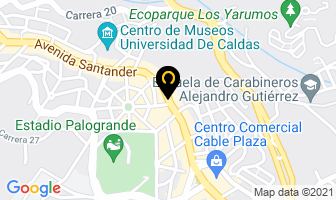 Mapa de Up Servicios en Manizales