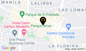 Mapa de Upc Consultants en Medellín