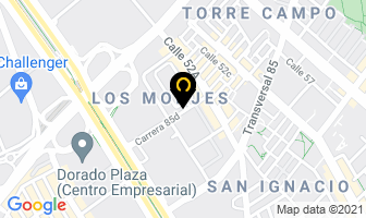 Mapa de Ups Supply Chain Solutions en Bogotá D.C