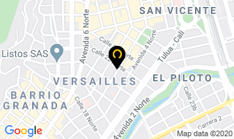 Mapa de Ups Y Redes Sas en Cali