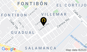 Mapa de Upsistemas S.a. en Bogotá D.C