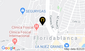 Mapa de Urban Medispa en Floridablanca