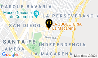 Mapa de Urbano Yo en Bogotá D.C