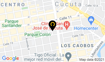 Mapa de Uribe Alvaro en Cúcuta