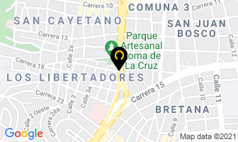 Mapa de Uribe Jhoana en Cali