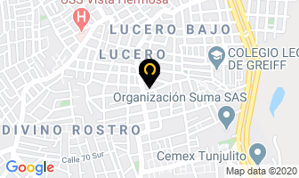 Mapa de Uriel Mora Urreo en Bogotá D.C
