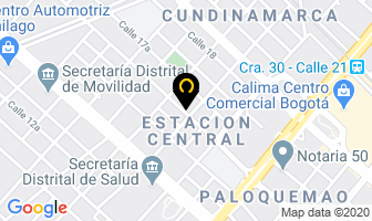 Mapa de Urigo Ltda. en Bogotá D.C