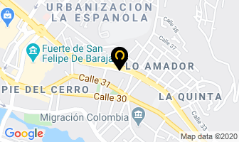 Mapa de Urigo Ltda. en Cartagena