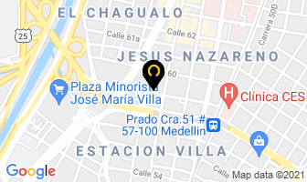 Mapa de Uripress en Medellín