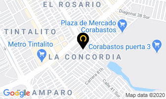 Mapa de Urrego B. Luis Miguel en Bogotá D.C