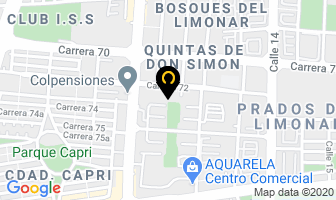 Mapa de Urueta León Victor Rafael en Cali
