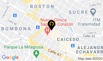 Mapa de Usa 2 en Medellín