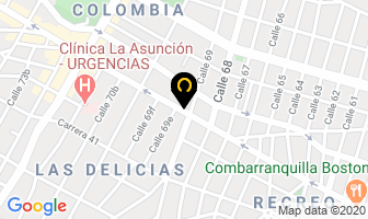 Mapa de Usados La 43 en Barranquilla