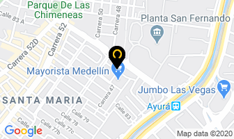 Mapa de Usados La Mayorista en Itaguí