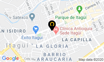 Mapa de Ustacoop Ltda. en Itaguí