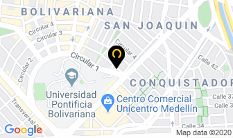 Mapa de V & S Comercial Ltda. en Medellín