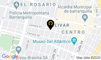 Mapa de V & V Litoflex Ltda. en Barranquilla
