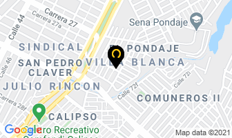 Mapa de V Y V en Cali
