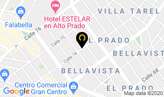 Mapa de Vacacionar Ltda. en Barranquilla