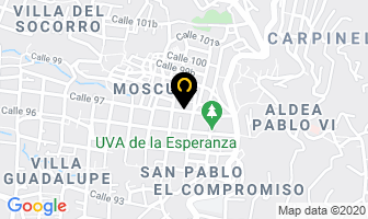 Mapa de Vaccine Center en Medellín